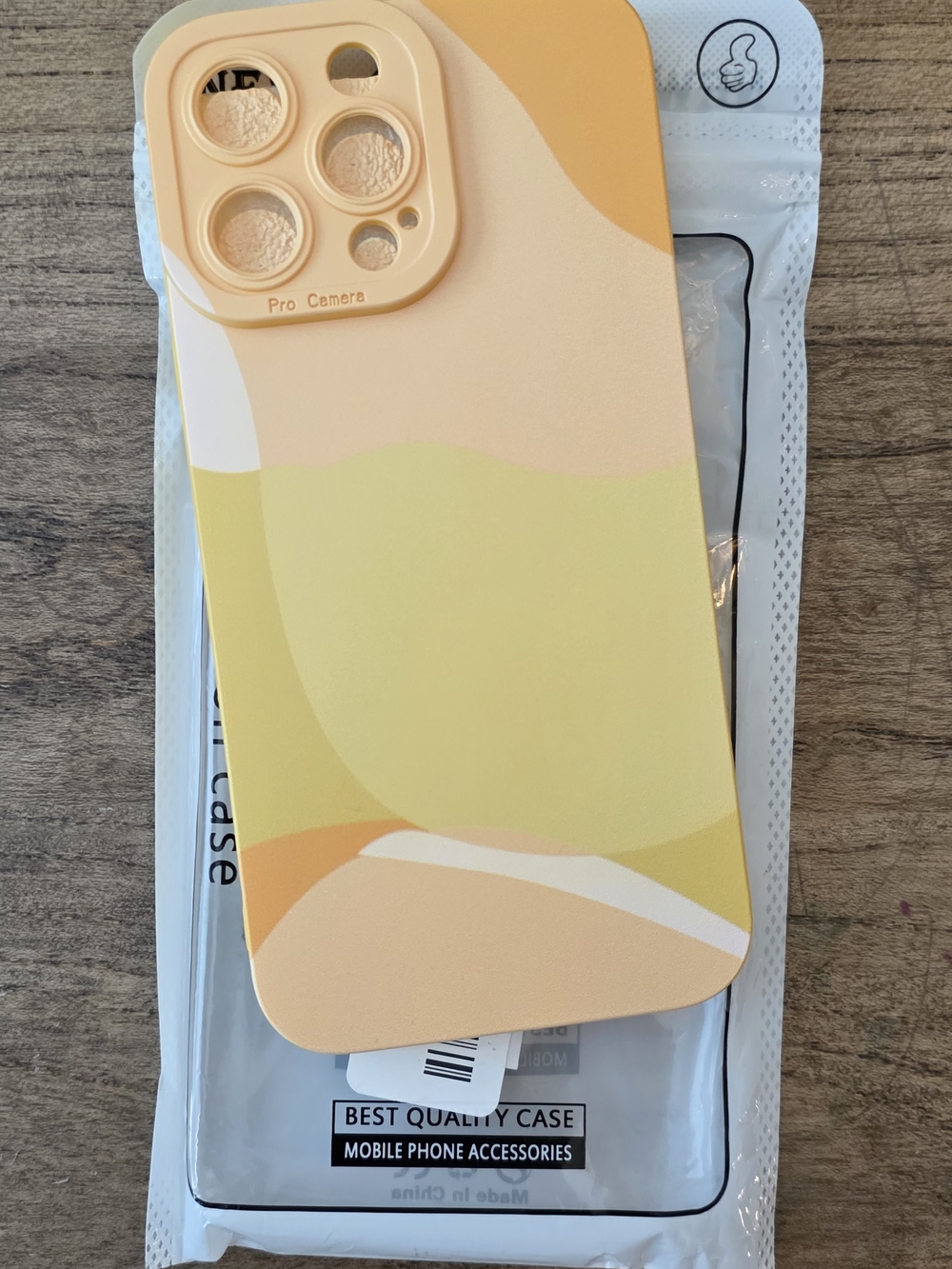 Peach & Yellow Abstract iPhone 12 Pro Max